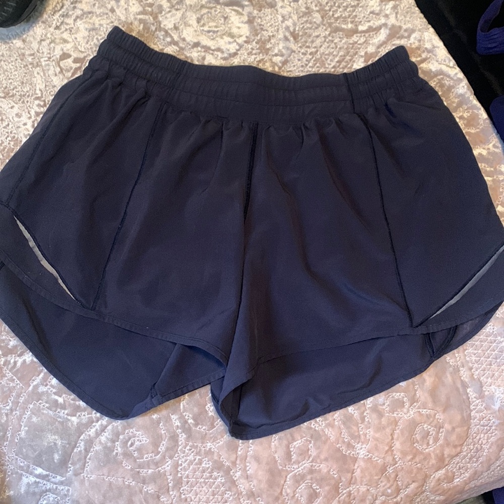 LuLu lemon lined shorts, 8 tall